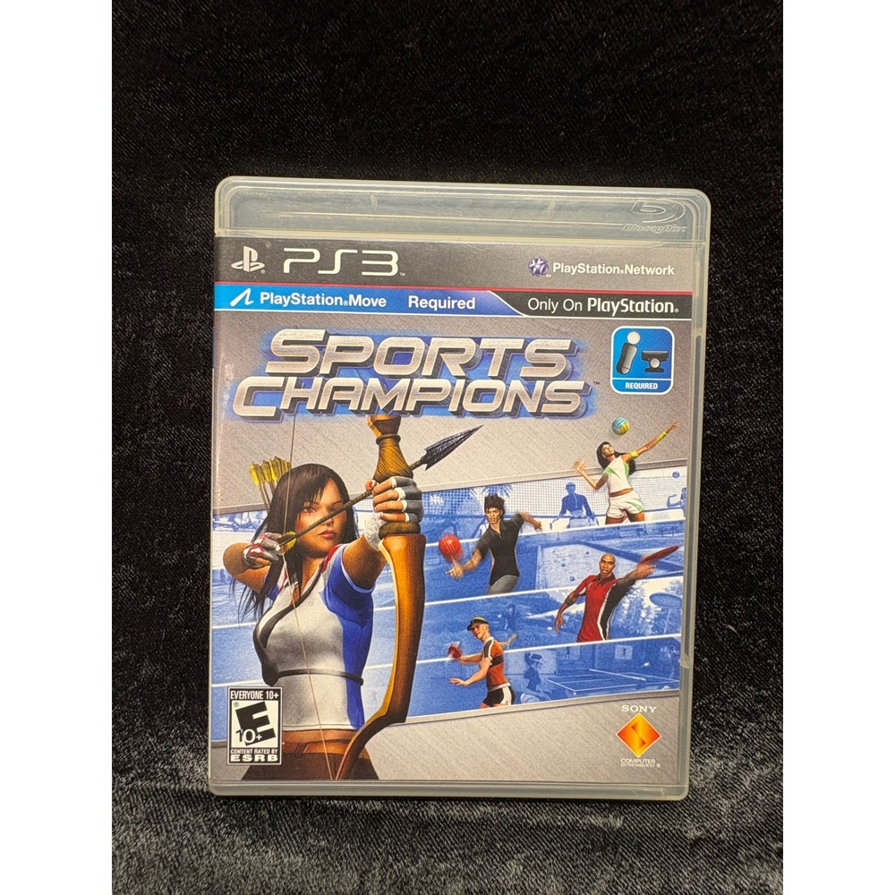 Sports Champions Sony PlayStation 3 PS3 Move Required Video Game Complete CIB